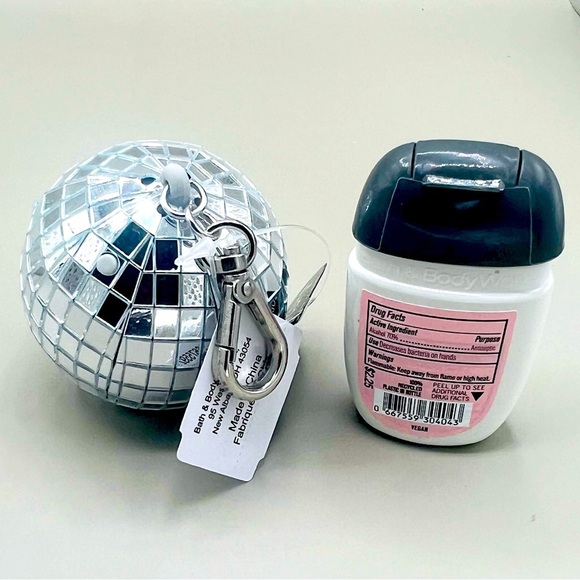 Bath & Body Works 🎶Musical Noise DISCO BALL PocketBac & Champagne Toast Hand Gel - Picture 3 of 5
